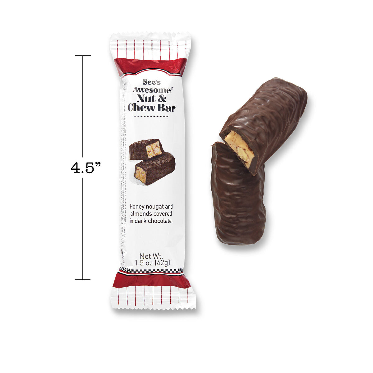 See's Awesome® Nut & Chew Bars