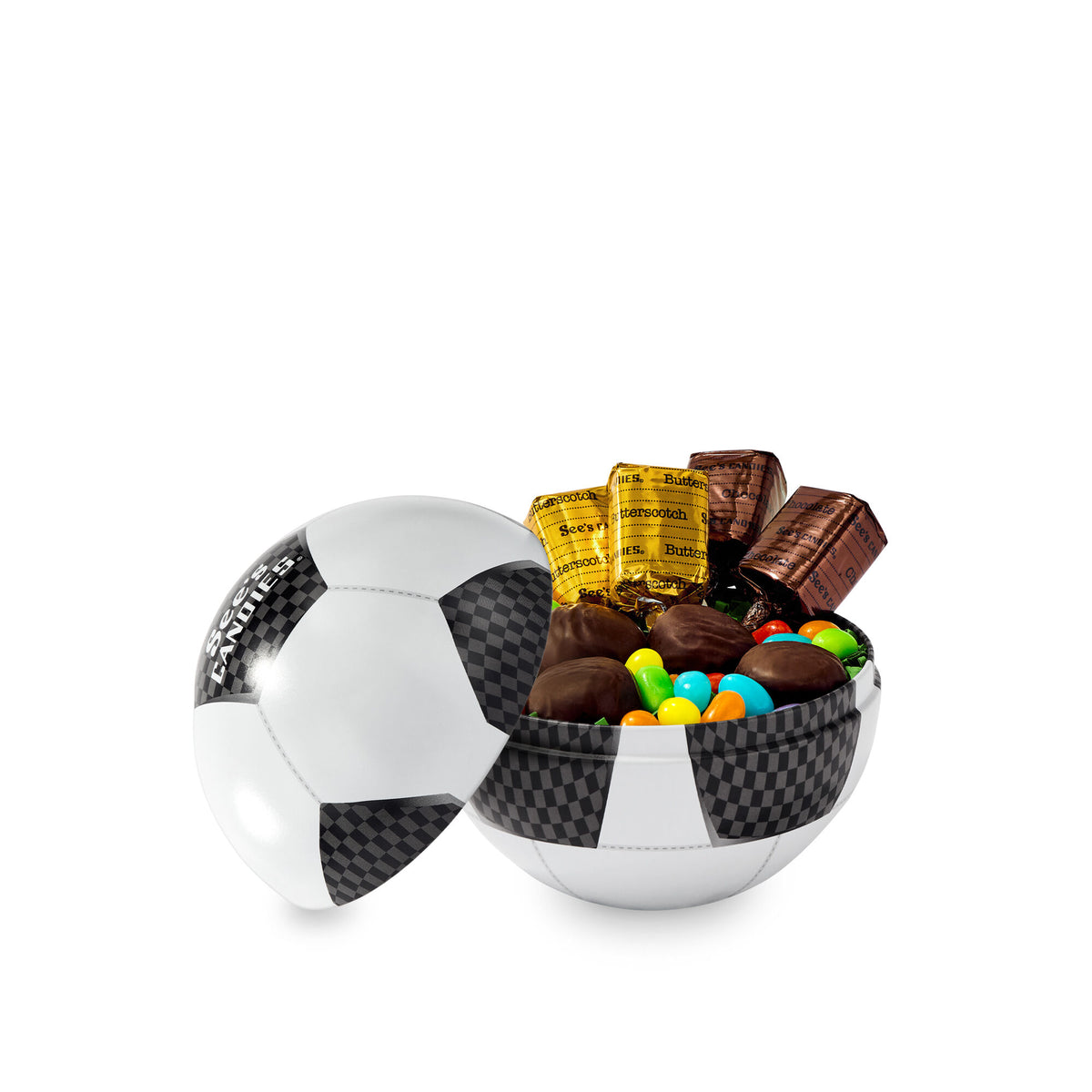 Soccer Ball Tin