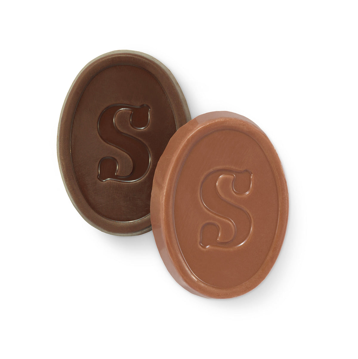 Milk & Dark Chocolate Medallions